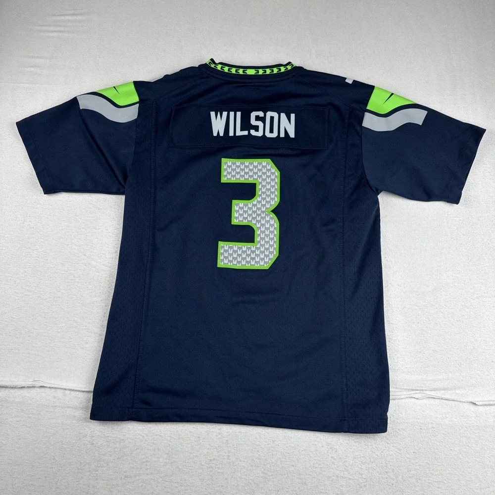 Russell Wilson Seattle Seahawks Boys Large NFL Jersey 14-16 years old Tailgate